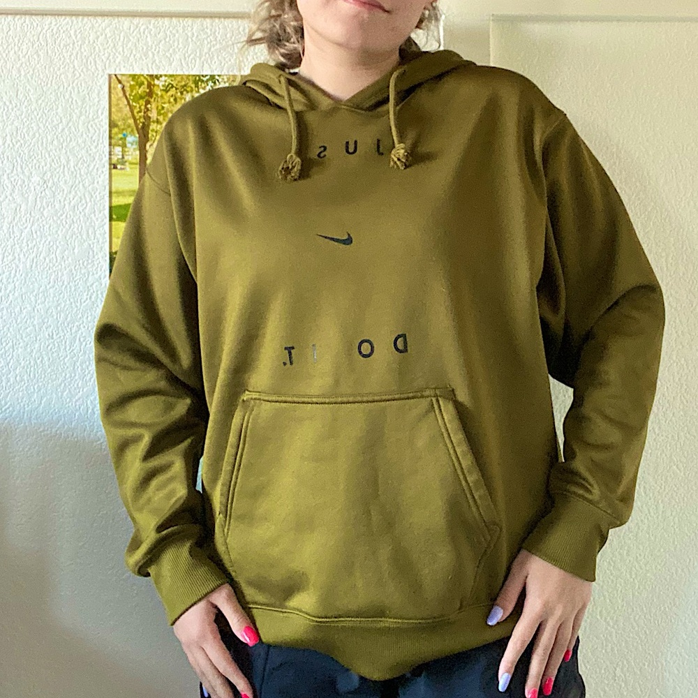 Green Nike Hoodie